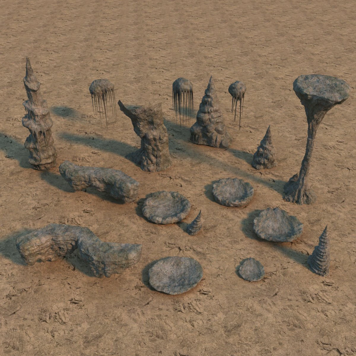 stone 3D Model .c4d .max .obj .3ds .fbx .stl .blend 