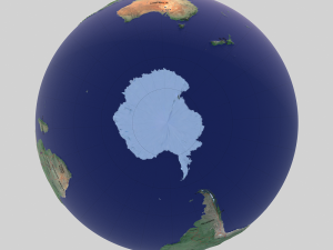 globe map Model 3D