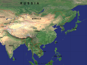 globe map Model 3D