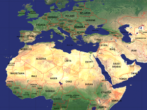 globe map Model 3D