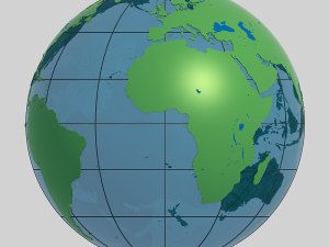 globe Model 3D