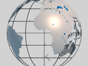 globe Model 3D