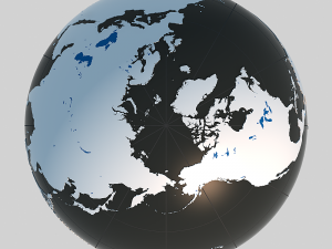 globe Model 3D
