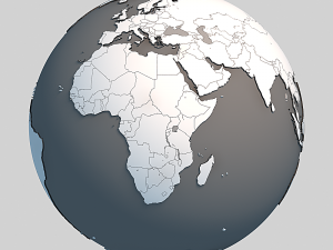 globe Model 3D