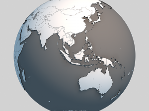 globe Model 3D