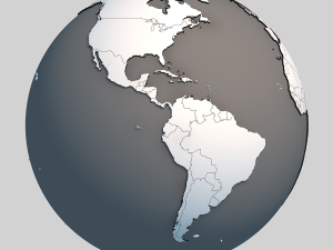 globe Model 3D