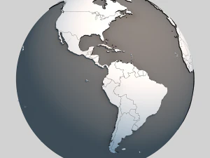 globe 3D Model