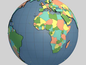 globe 3D Model