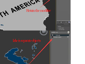 world map 3D Model