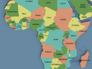 world map Model 3D