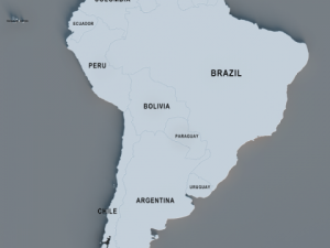 world map Model 3D