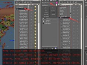 world map Model 3D