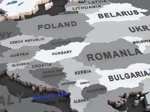 america map Modello 3D