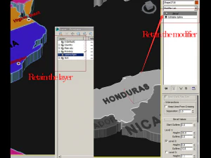 america map 3D Model