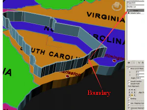 america map 3D Model