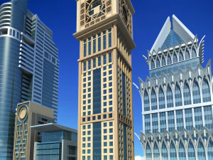 dubai building 3D Model