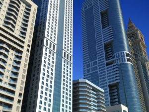 dubai building Modello 3D