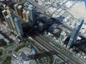 dubai building Modello 3D