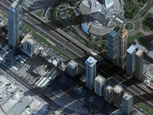 dubai building 3D Model
