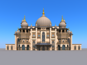 indian temple 3D Model
