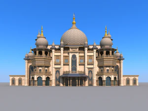indian temple 3D Model