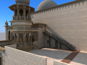 indian temple 3D Model