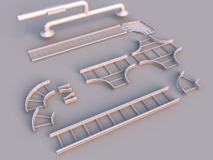 cable tray 3D Model