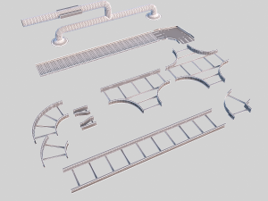 cable tray 3D Model