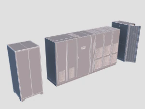 computer server 3D Model
