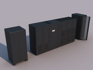 computer server Modèle 3D
