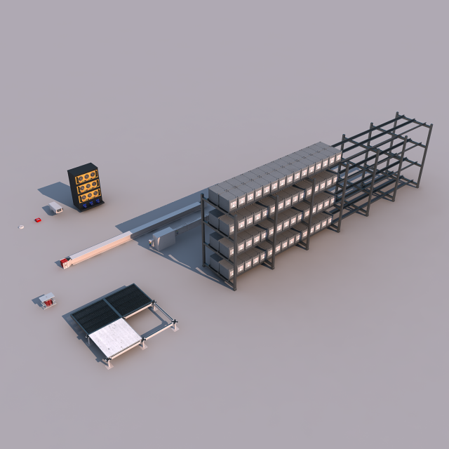 electric equipment 3D 模型 .c4d .max .obj .3ds .fbx .stl .blend 