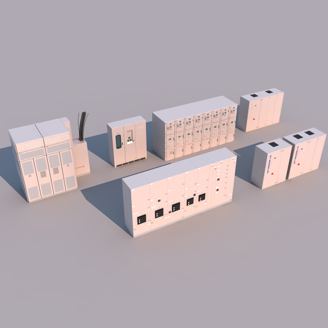 equipment cabinet Model 3D .c4d .max .obj .3ds .fbx .stl .blend 
