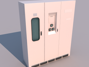 equipment cabinet Model 3D