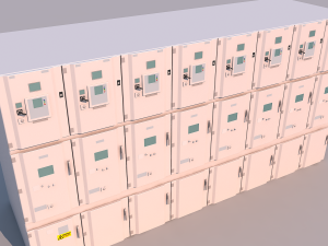 equipment cabinet Model 3D