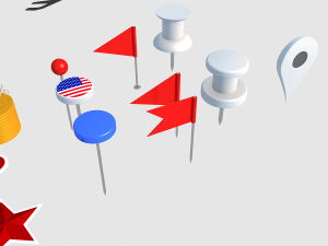 map sign 3Dモデル