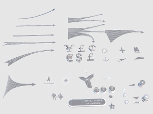 map sign 3Dモデル