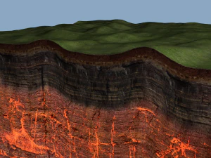 the crust 3D Model