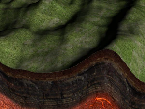 the crust 3D Model