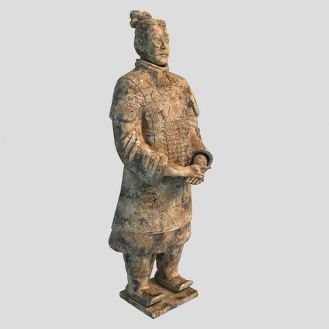 soldier statue Modello 3D .c4d .max .obj .3ds .fbx .stl .blend 