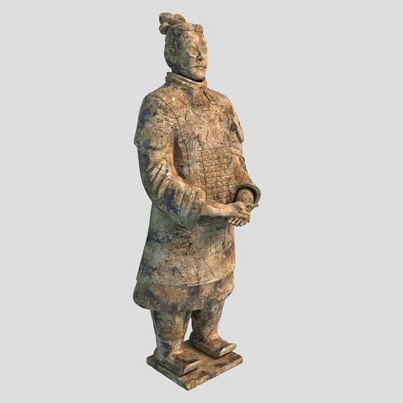 soldier statue 3D Model .c4d .max .obj .3ds .fbx .stl .blend 