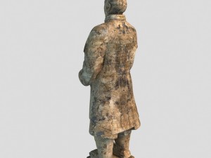soldier statue Modello 3D