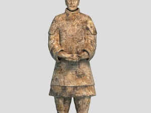 soldier statue Modello 3D