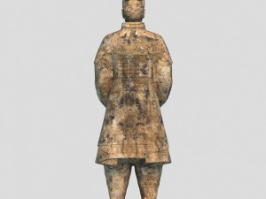 soldier statue Modello 3D