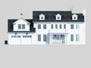 country villa Modelo 3D