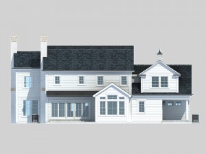 country villa Modelo 3D