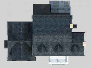 country villa Modelo 3D
