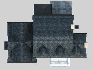 country villa 3D Model