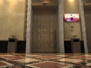 elevator hall 3D Модель