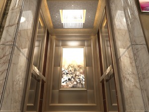 elevator hall Model 3D