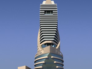 etisalat telecommunications building 3D मॉडल